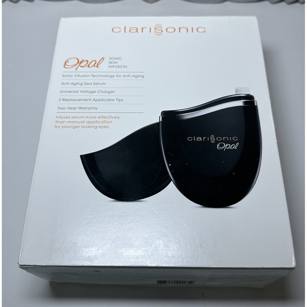 Clarisonic Opal Sonic Skin Infusion NIB New 2012 Anti Aging NOS Black